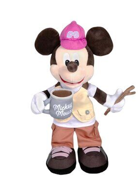 Disney Store Mickey Mouse Camping Plush